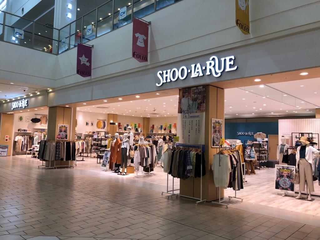 Shoo La Rue フォレオ大津一里山公式ホームページ