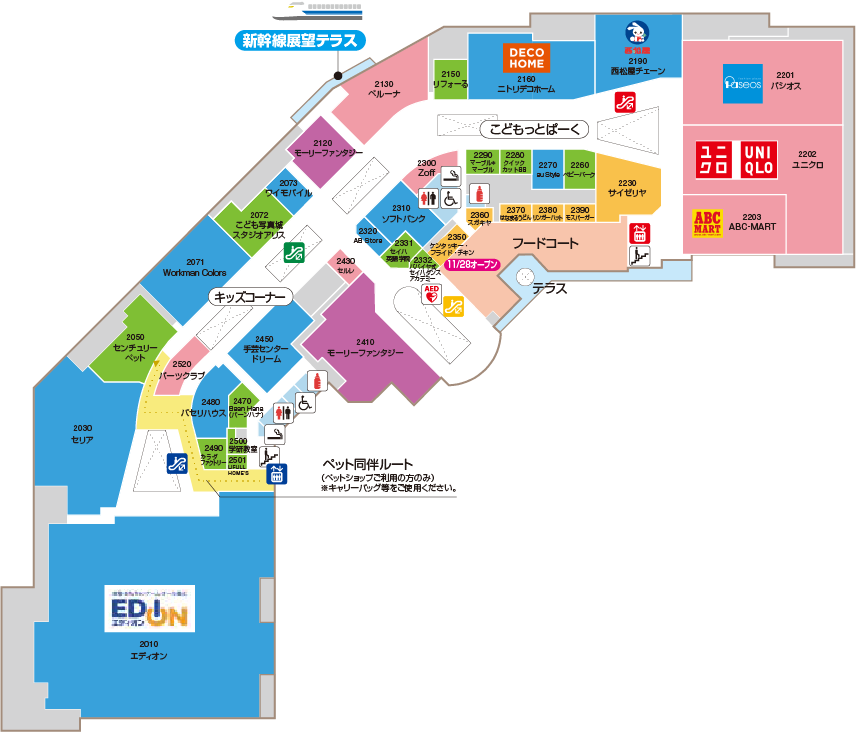 2Fフロアマップ