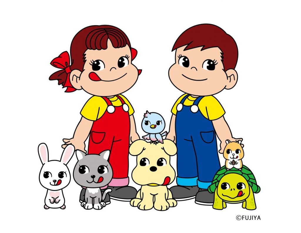 ゴールデンウィークは「ペコちゃんポコちゃんとゆかいな仲間たち」といっしょに! ペットボトルカバープレゼントキャンペーン