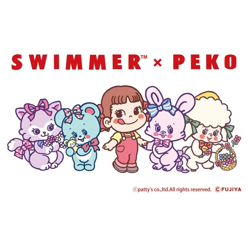 平成レトロで大人気の雑貨ブランドとコラボ‼️ 「不二家」✖「SWIMMER」🥰